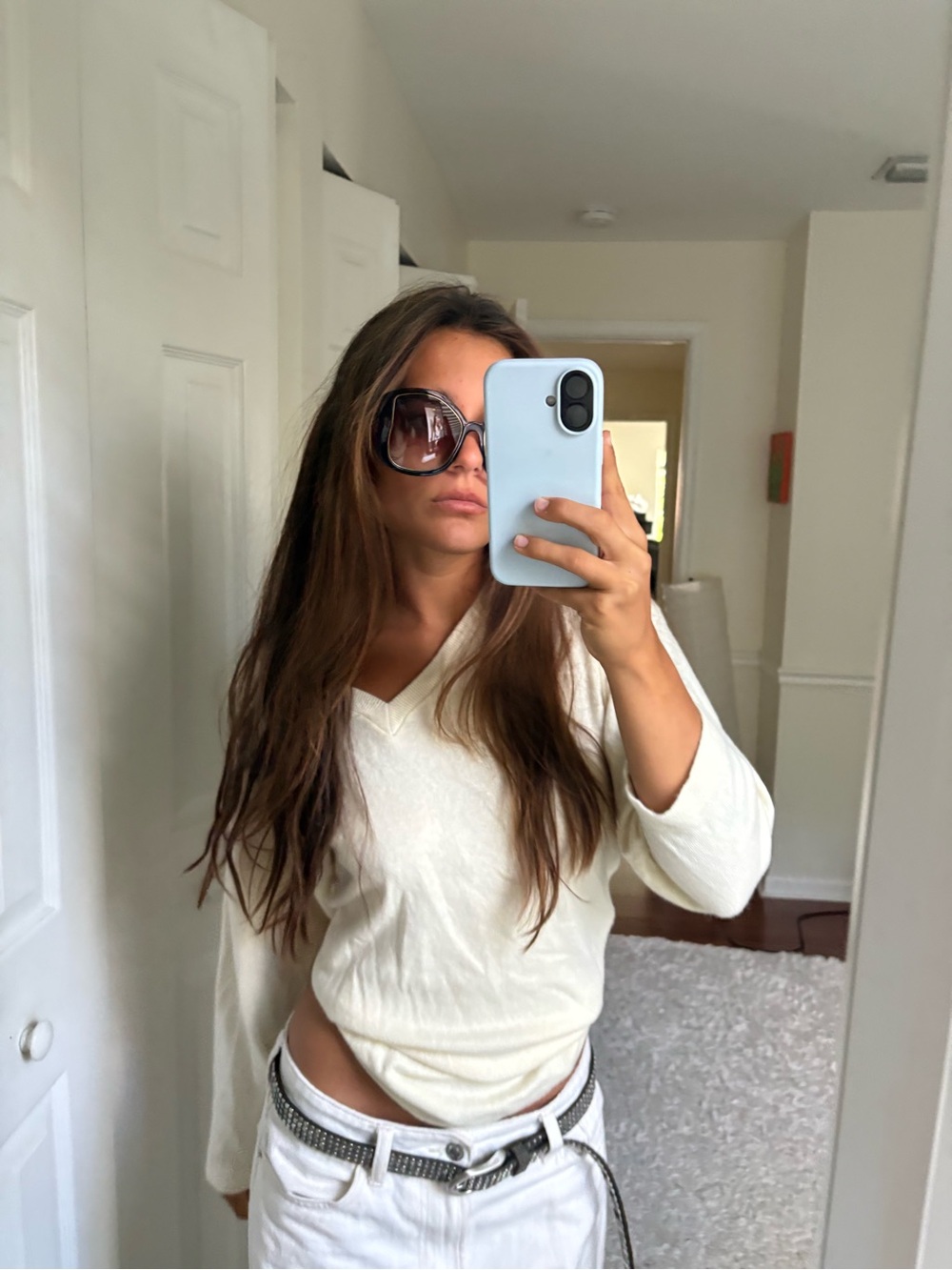 Camilla Oversized Sunglasses Social Butterfly Collection with packaging